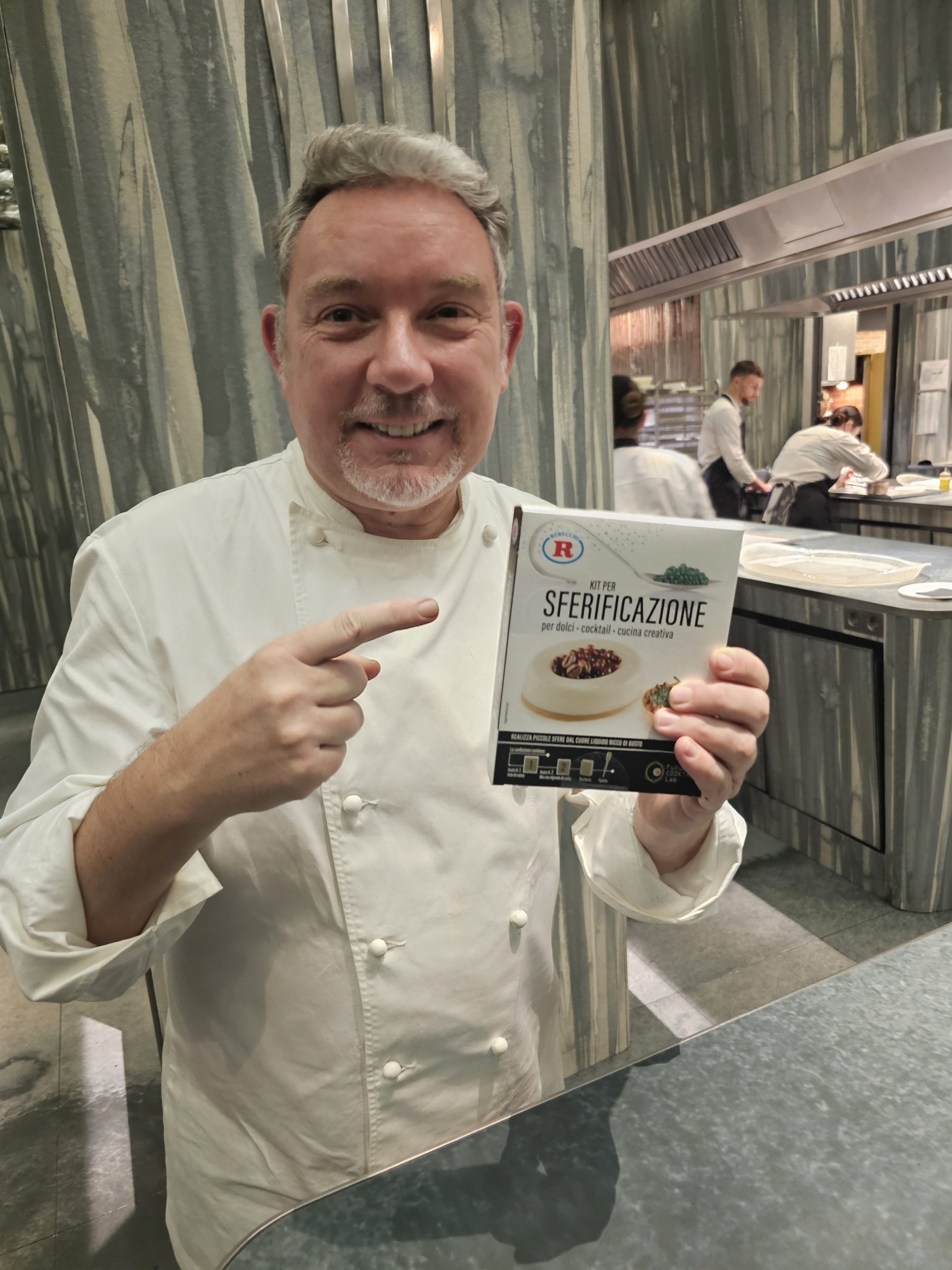 Albert Adrià con il Kit Sferificazione Rebecchi FCL